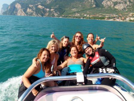  A shot of the girls from the 2011 Wind Riders Girls Camp!