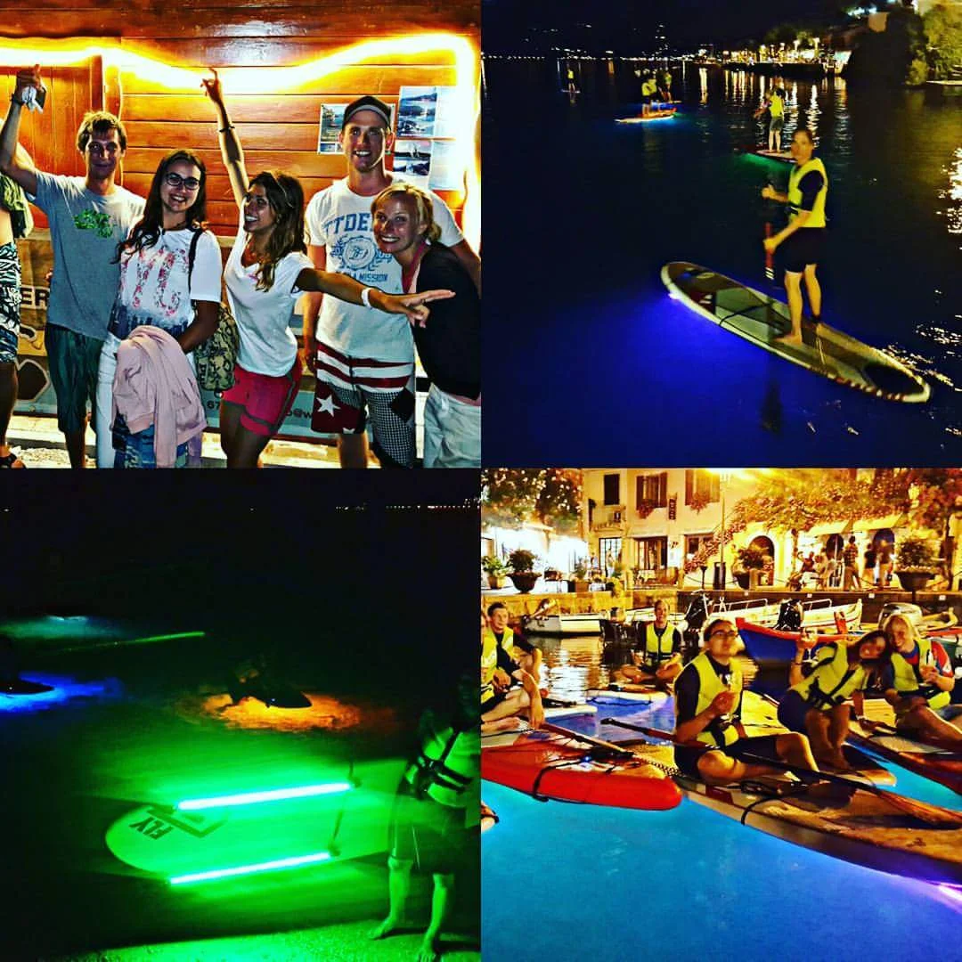 some impressions from the led night tour in sup