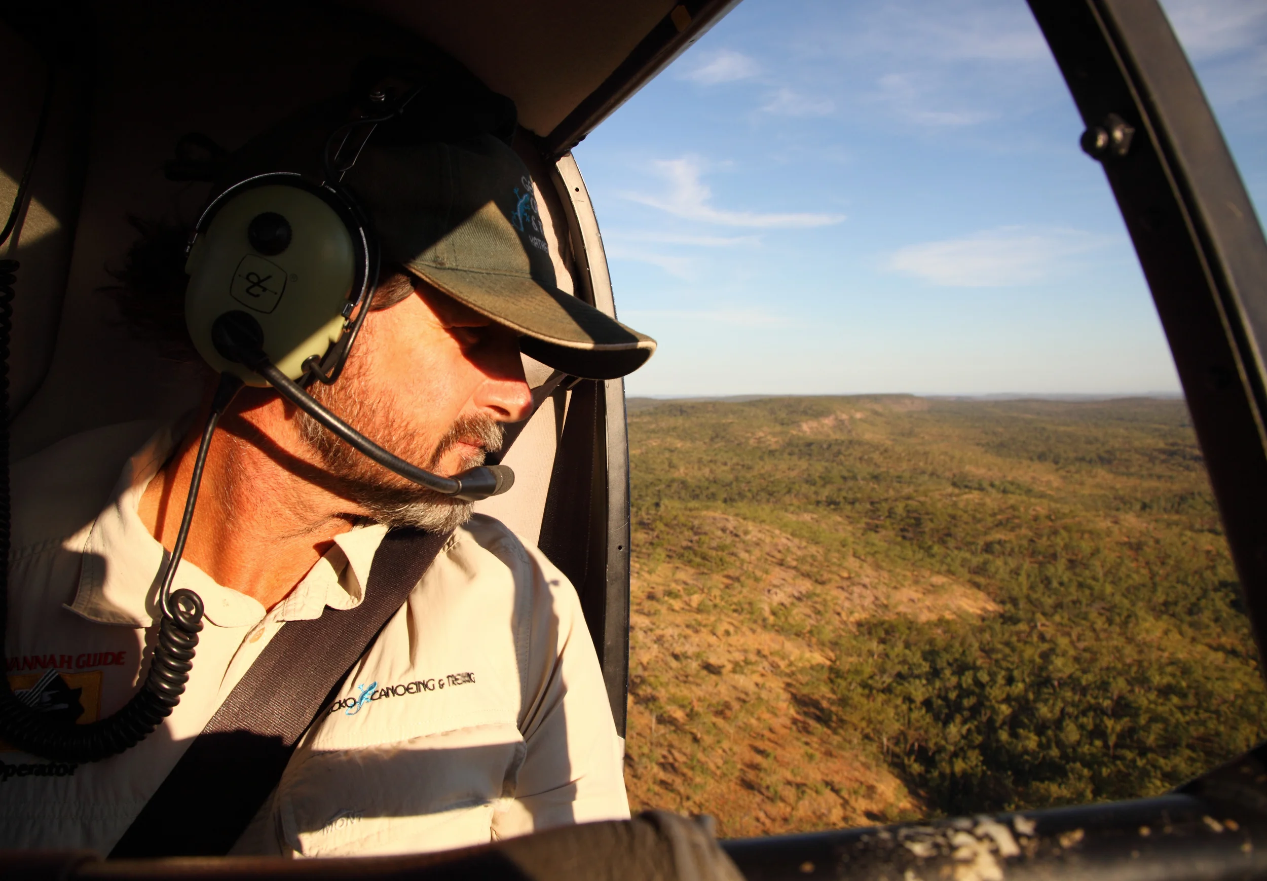 Mick Jerram from Gecko Canoeing &Trekking led us clear across the Top End's two famous national parks.