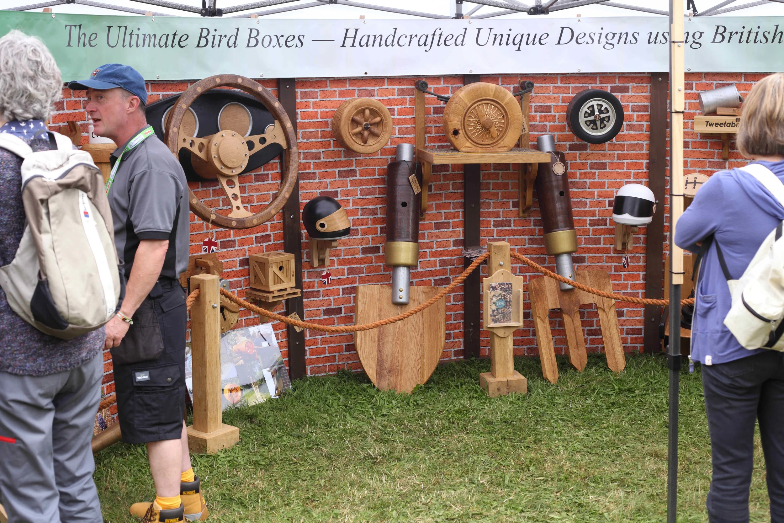 Need a ludicrous bird box for the back yard? You'll find it at Birdfair.