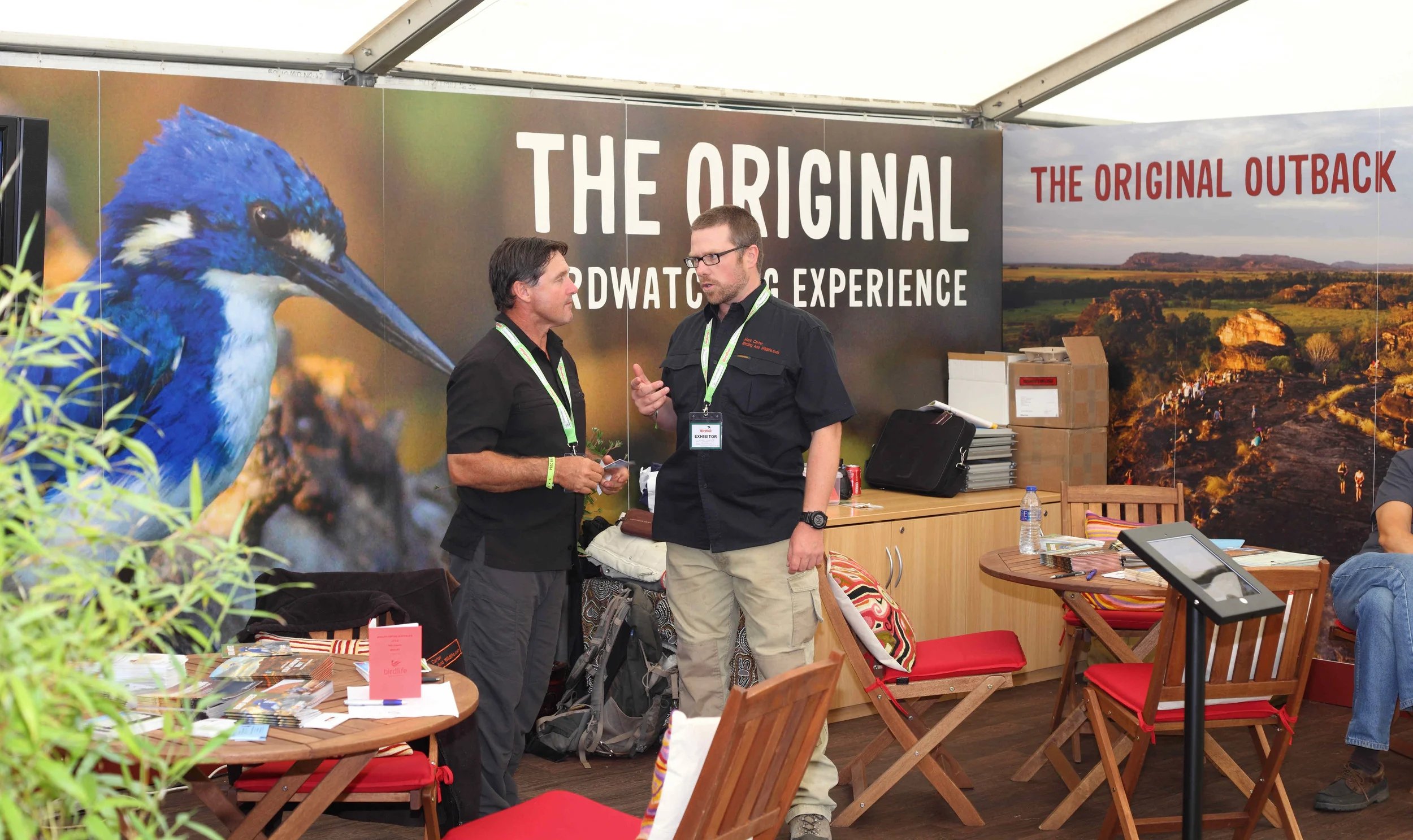 If you want to talk turkey with the Outback experts you have to drop in on the NT stand. There's free stuff and prizes!