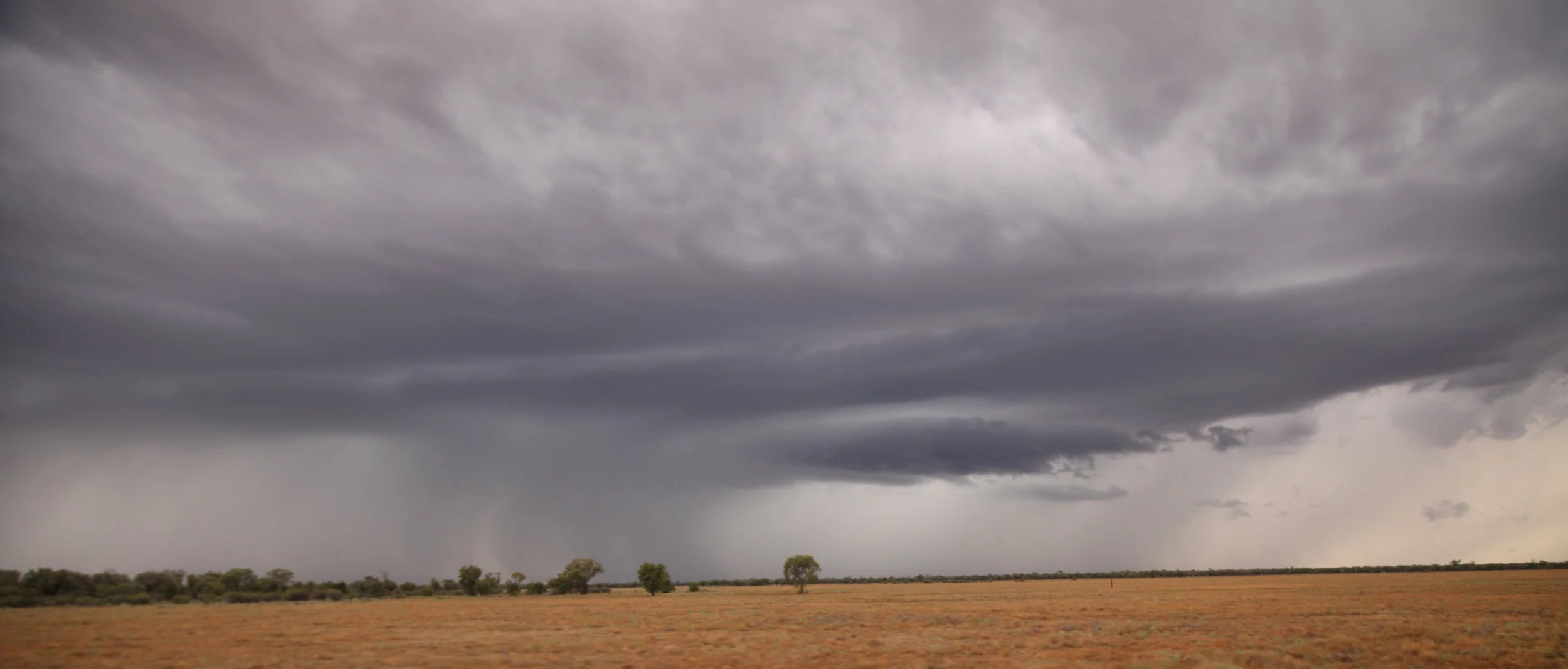 The afternoon weather was regularly foreboding...