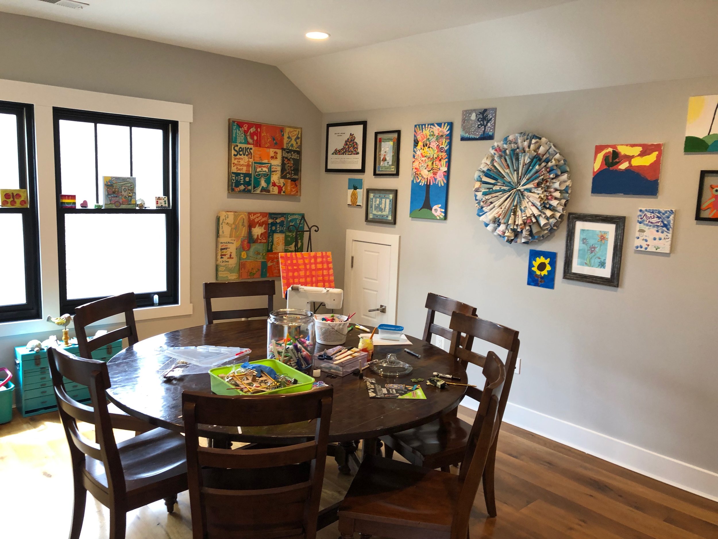 Kid’s arts and craft room