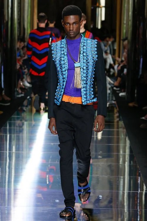 Balmain S/S 17 Men's Show Paris