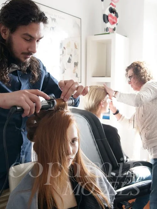 making-of Mode-Editorial "La Confiance" für Dolce Vita Luxus-Magazin Kanada, Model: Zazoe