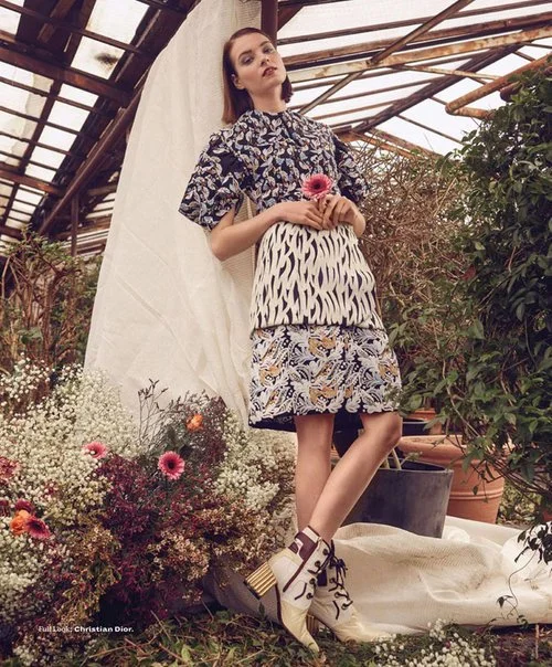 L’Officiel India Editorial "Bloomerang" by Bela Raba München