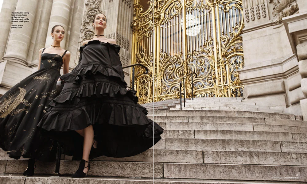 Dolce Canada Editorial "Toujours L'Amour" by Bela Raba München, p. 56-57