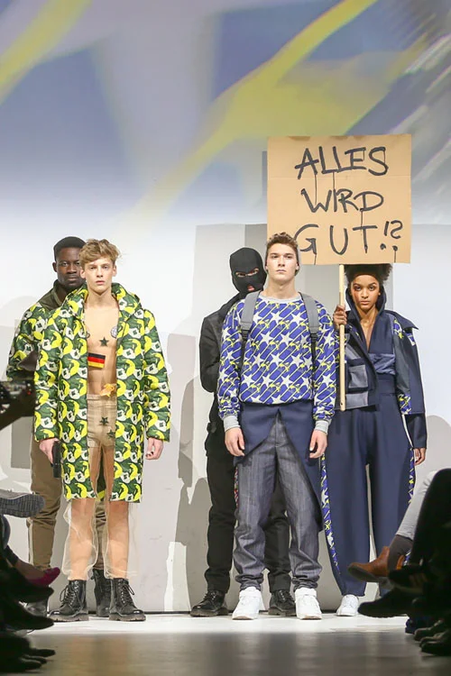 Yannick für AMD Hamburg Laufsteg-Show
