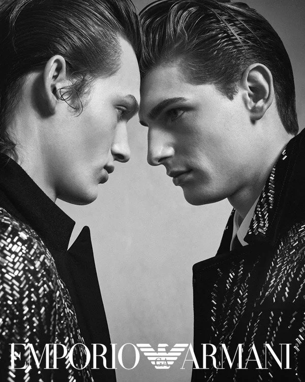 Jude @ dopamin Management Modelagentur Düsseldorf for Emporio Armani Stars Capsule Collection campaign, Fotograf: Paolo Barbi, Mailand