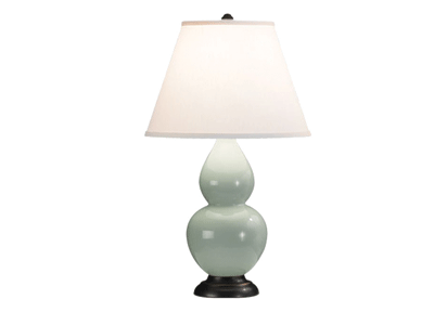 Large Double Gourd Table Lamp With Lucite Base Boo And Lefty Fine Living Large Double Gourd Table Lamp With, Lucite Base Table Lamp