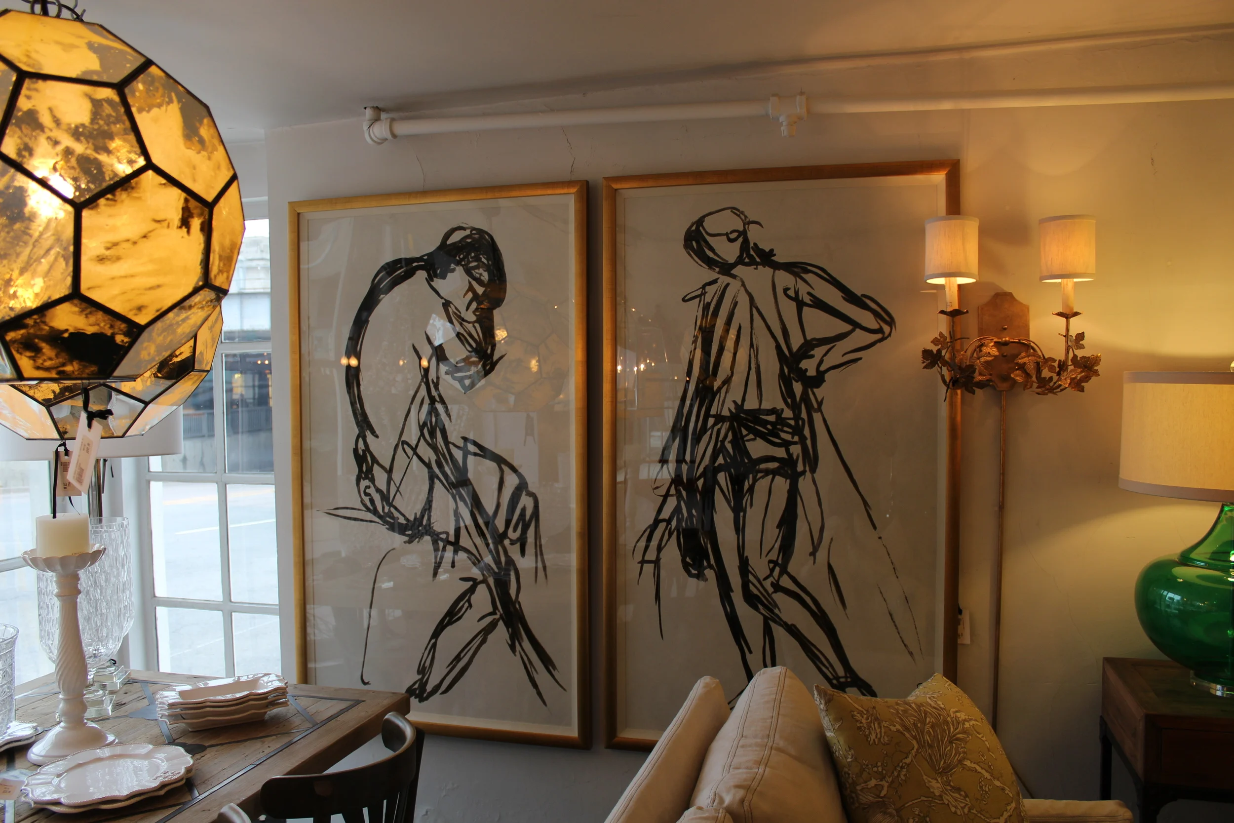 SKETCHED OVERSIZED NUDES