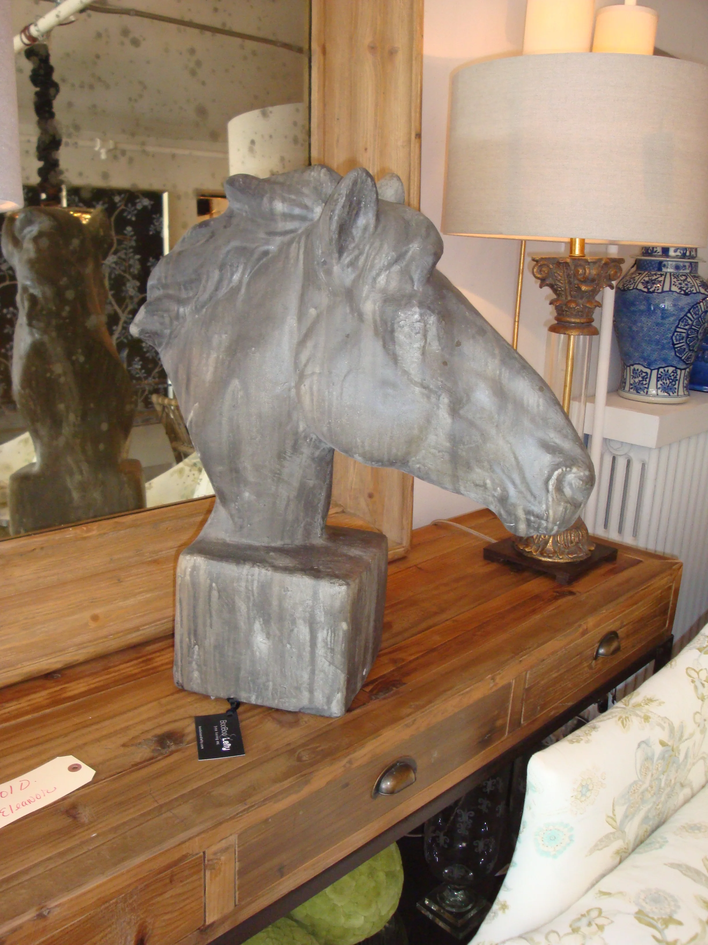 Horse Head Sculpture
