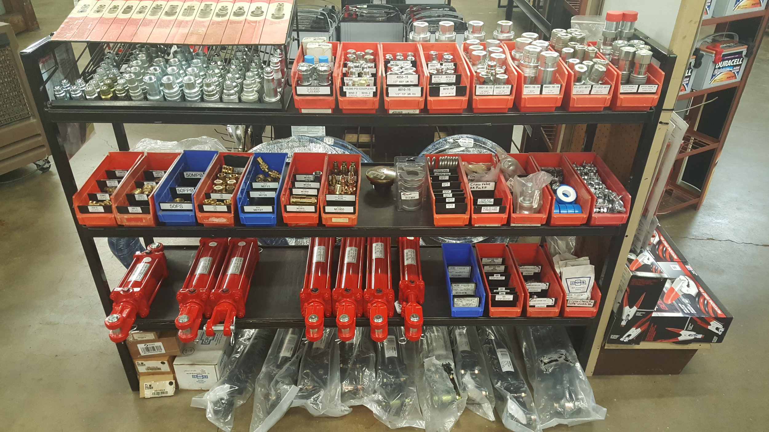 Quick Disconnects and Cylinders