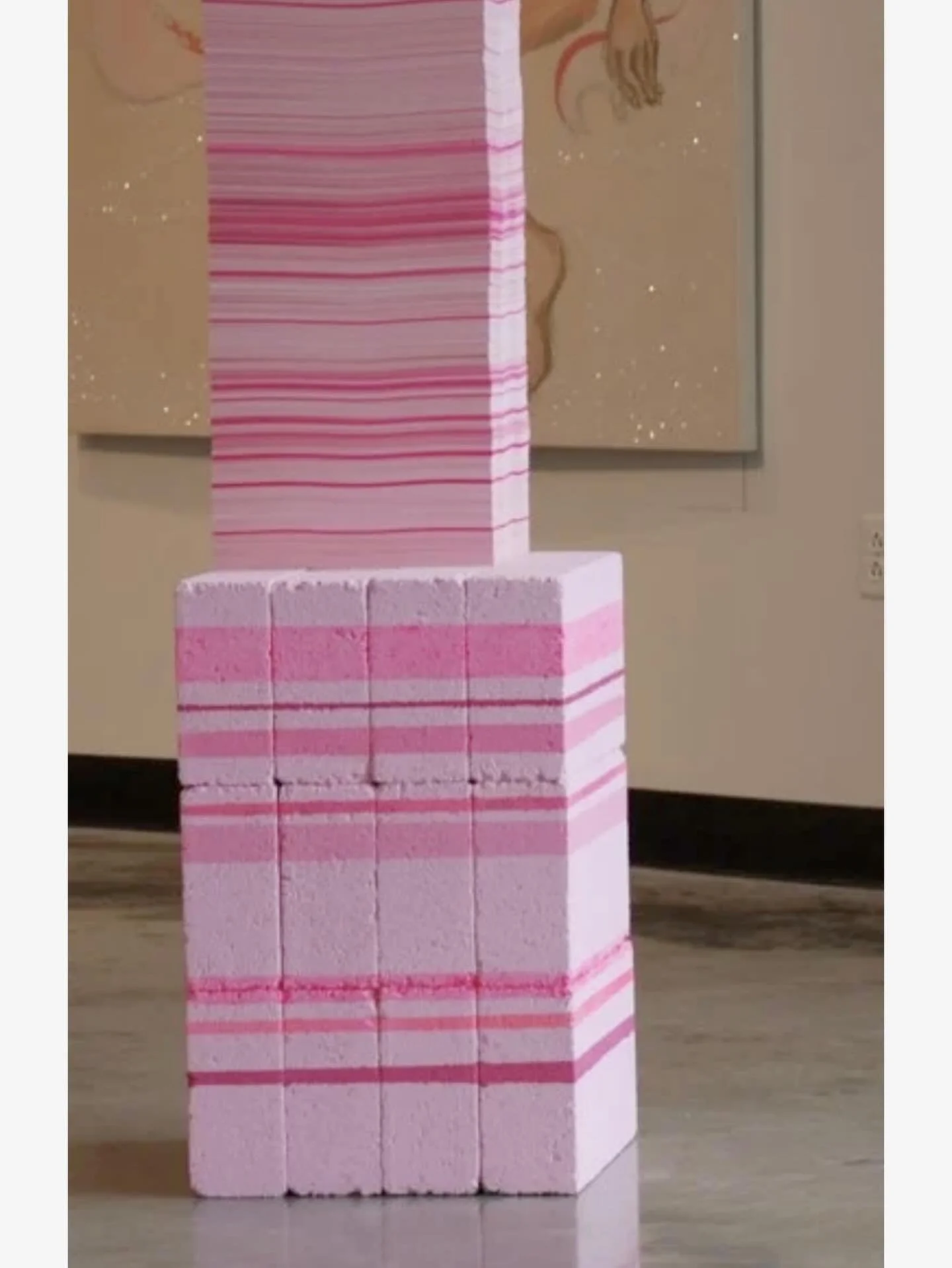 Made this in 2007 - bricks and paper