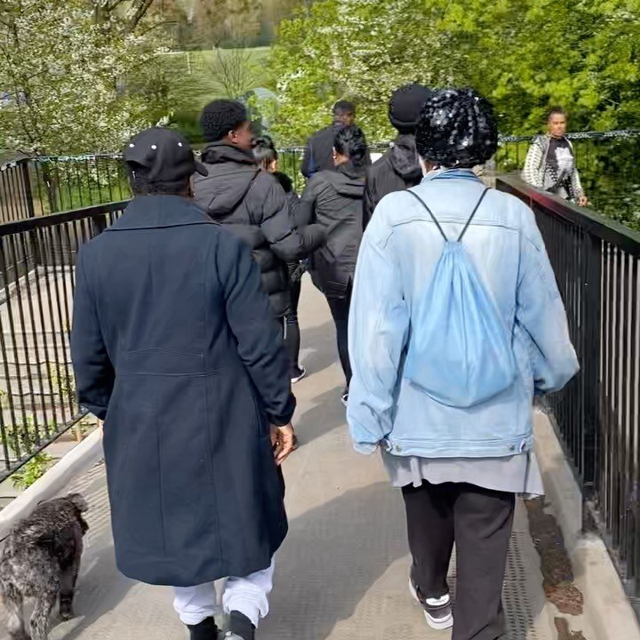 It&rsquo;s simple... walking and talking in nature... and yet there&rsquo;s something powerful about black and brown people taking up space in areas we don&rsquo;t usually feel a part of. These areas are our neighbourhood, within walking distance, an