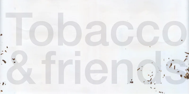 Tobacco & Friends Book Spread