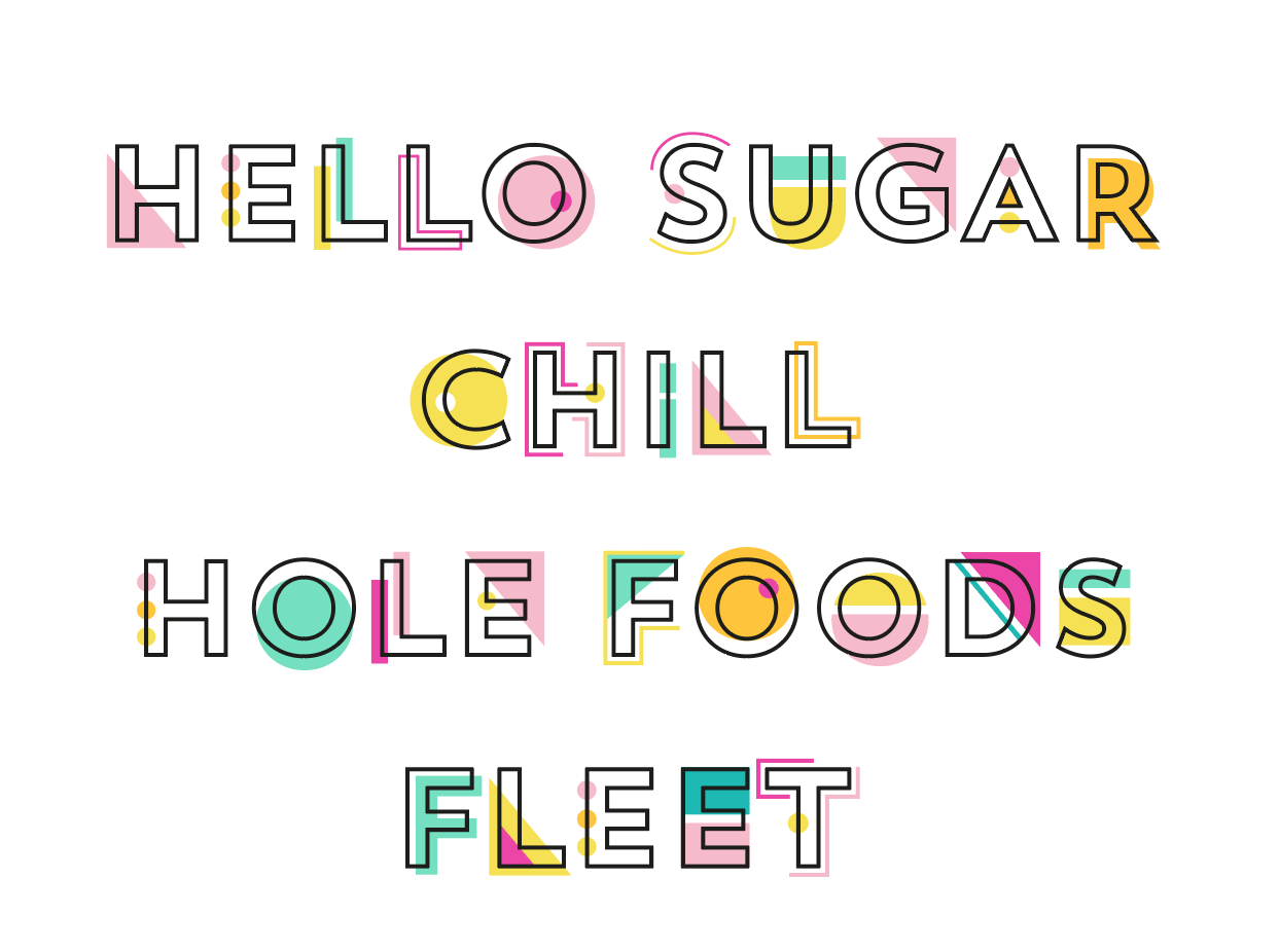 The Wild Posy Custom Font Headers by YellowHeartArt.com