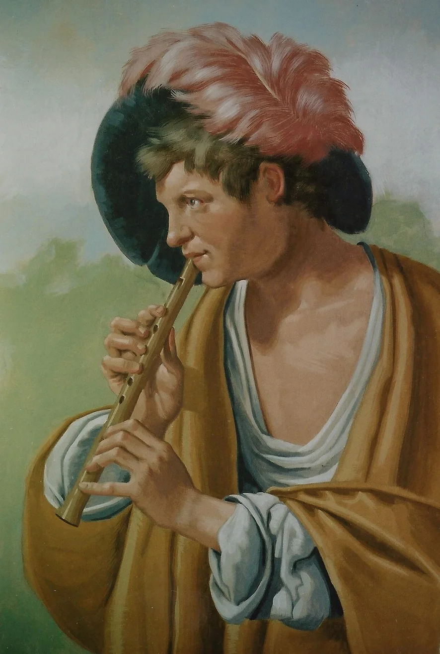 Detail of figure after Terbrugghen