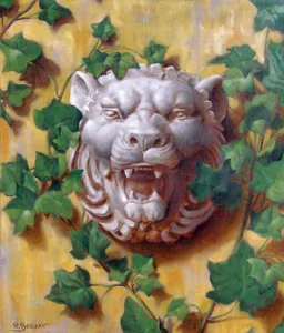 Lion Tromp-l'oeil
