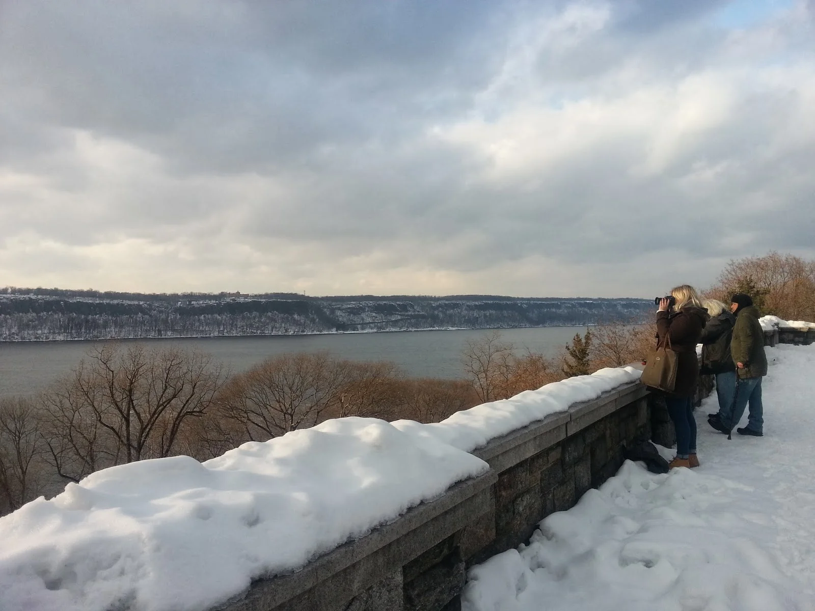 Native Creative Concierge client snapping photos at Fort Washington during our half day excursion ( Source ) 