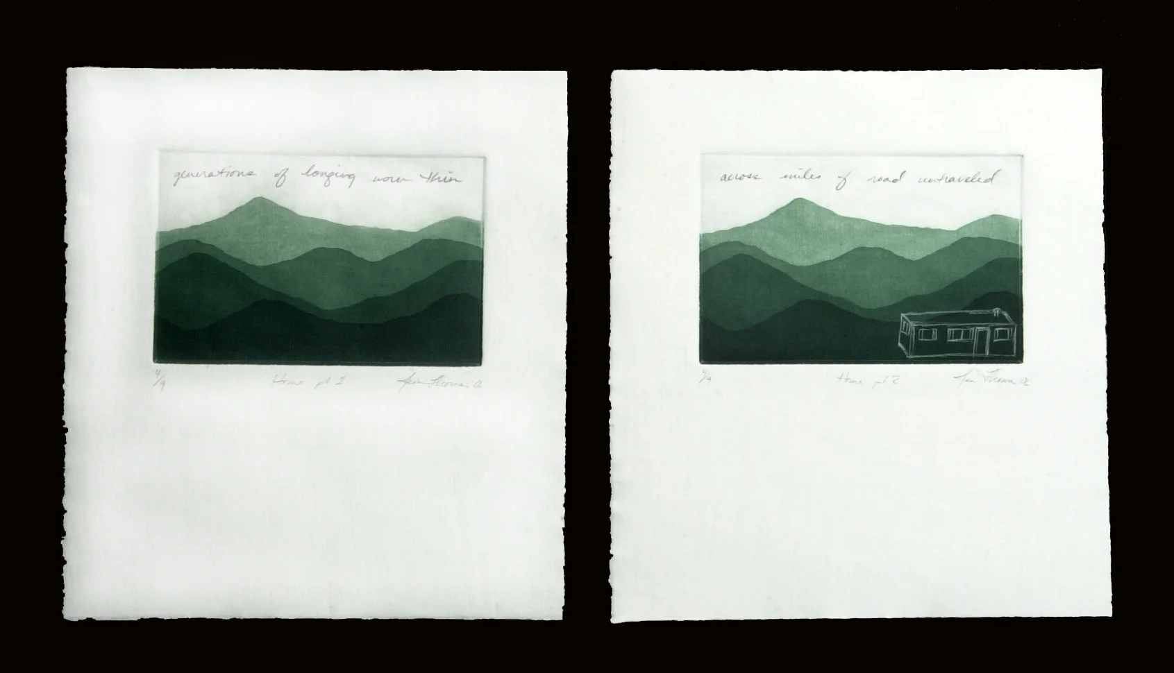 Home (diptych)