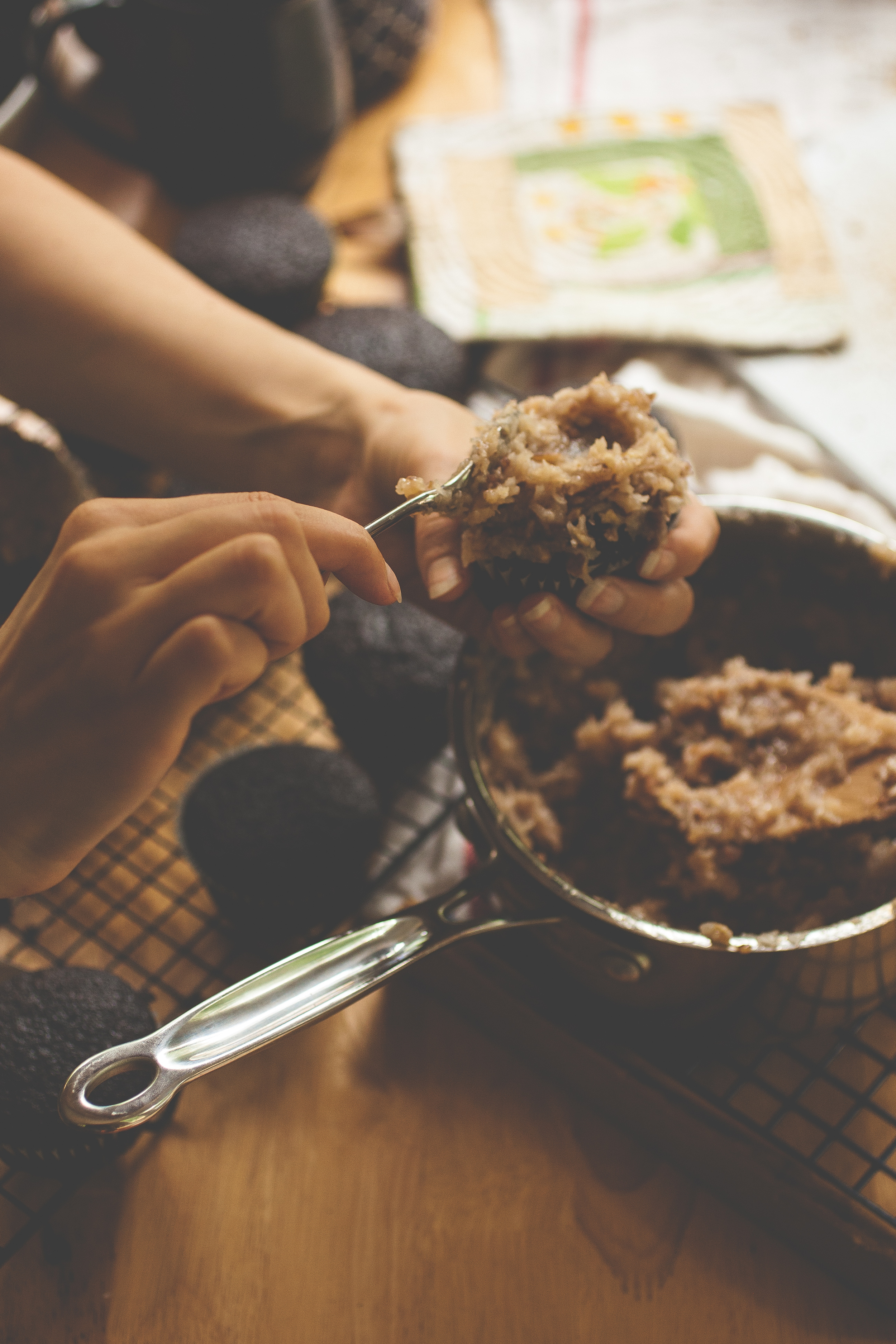 Produce On Parade - German Chocolate Cupcakes