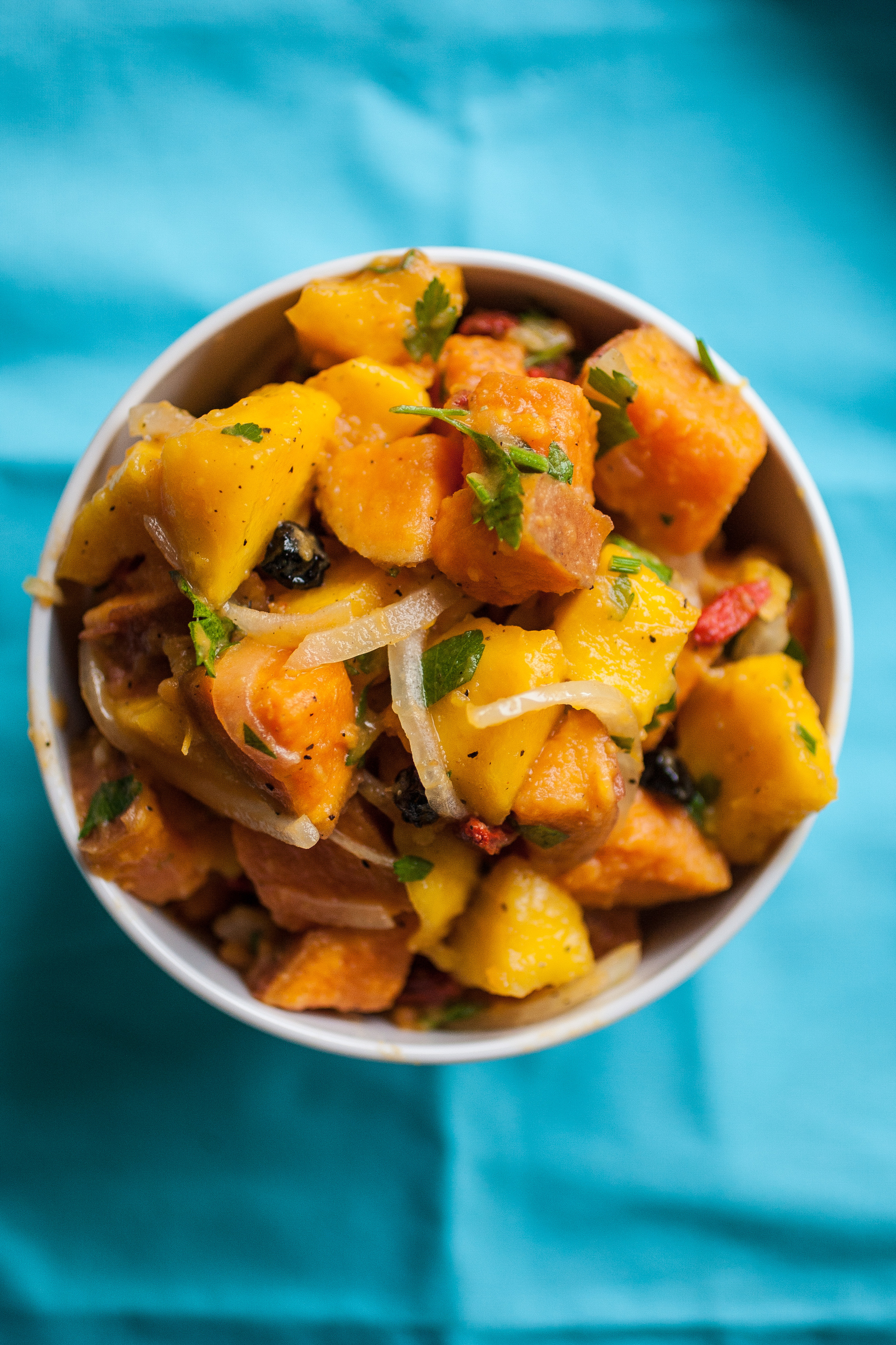 Sweet Potato Mango Salad Produce On Parade