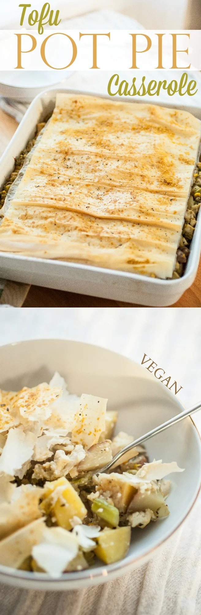 Tofu Pot Pie Casserole — Produce On Parade