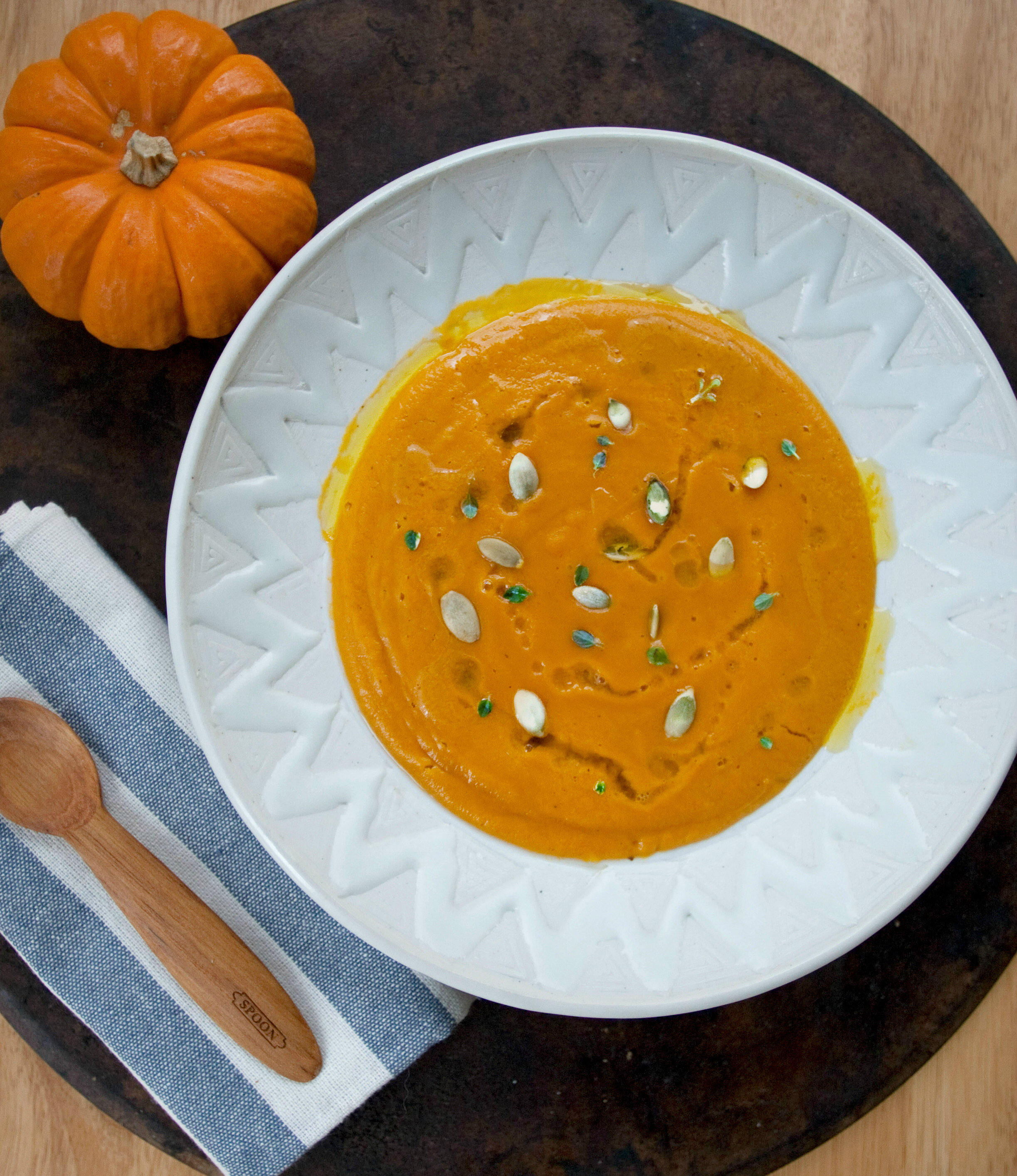 Smoky Paprika Pumpkin Soup