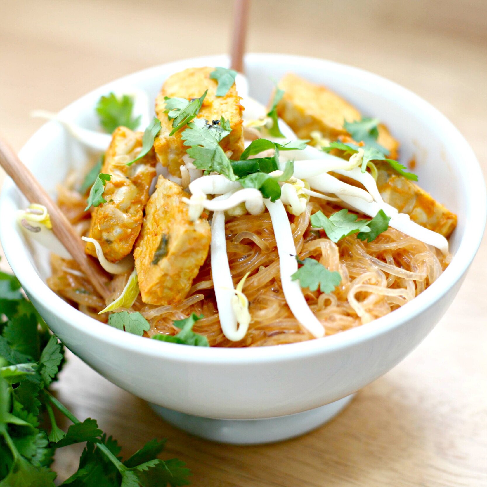 Thai Coconut Curry with Kelp Noodles