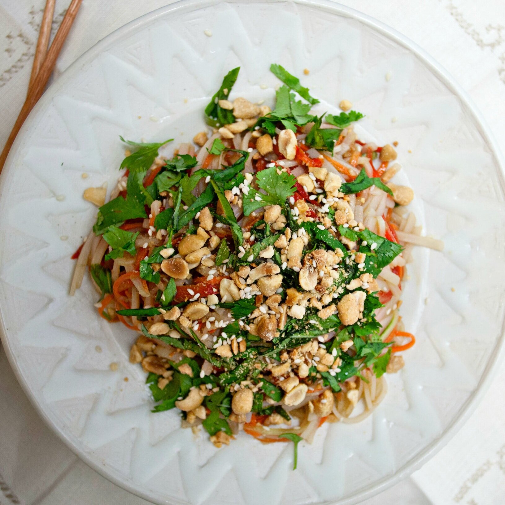 Veggie Thai Noodle Salad