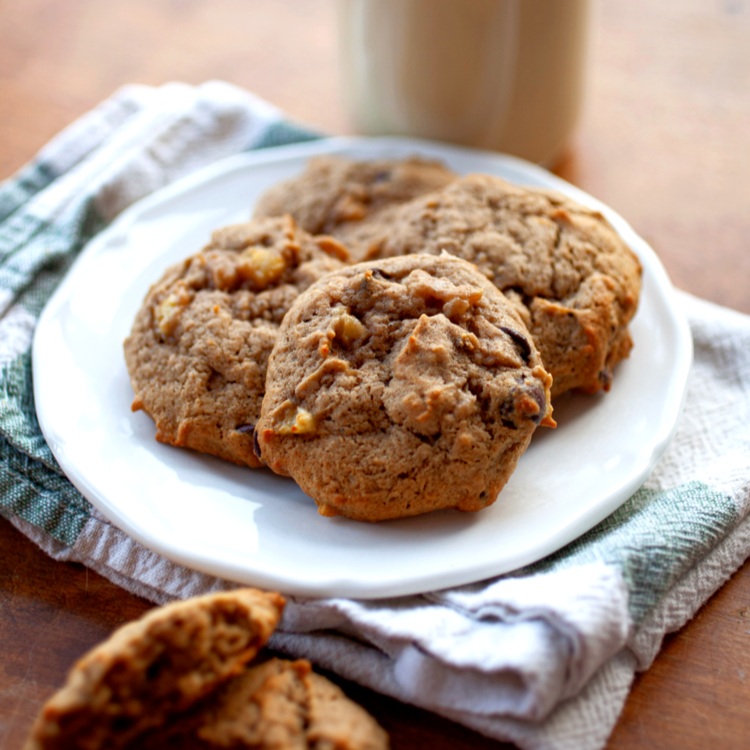 Maple Banana Cookies 