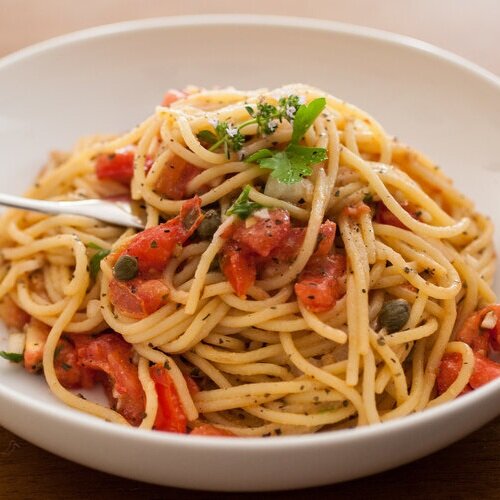 Italian Summer Tomato Pasta