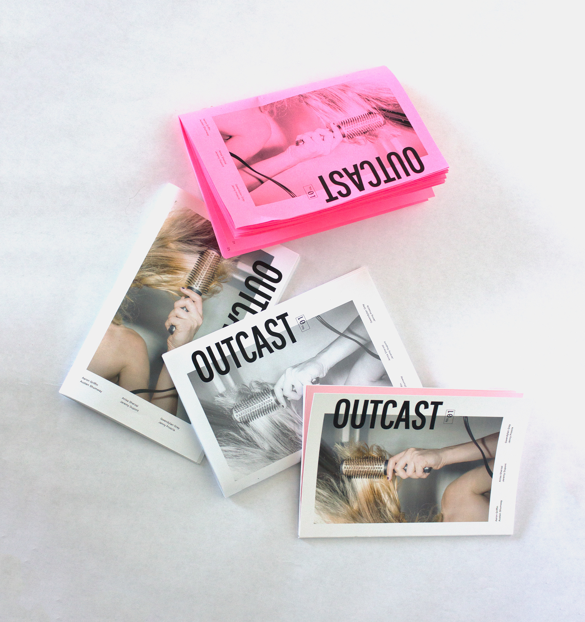 Outcast DIY zine Designed and curated by Steven Bazarian