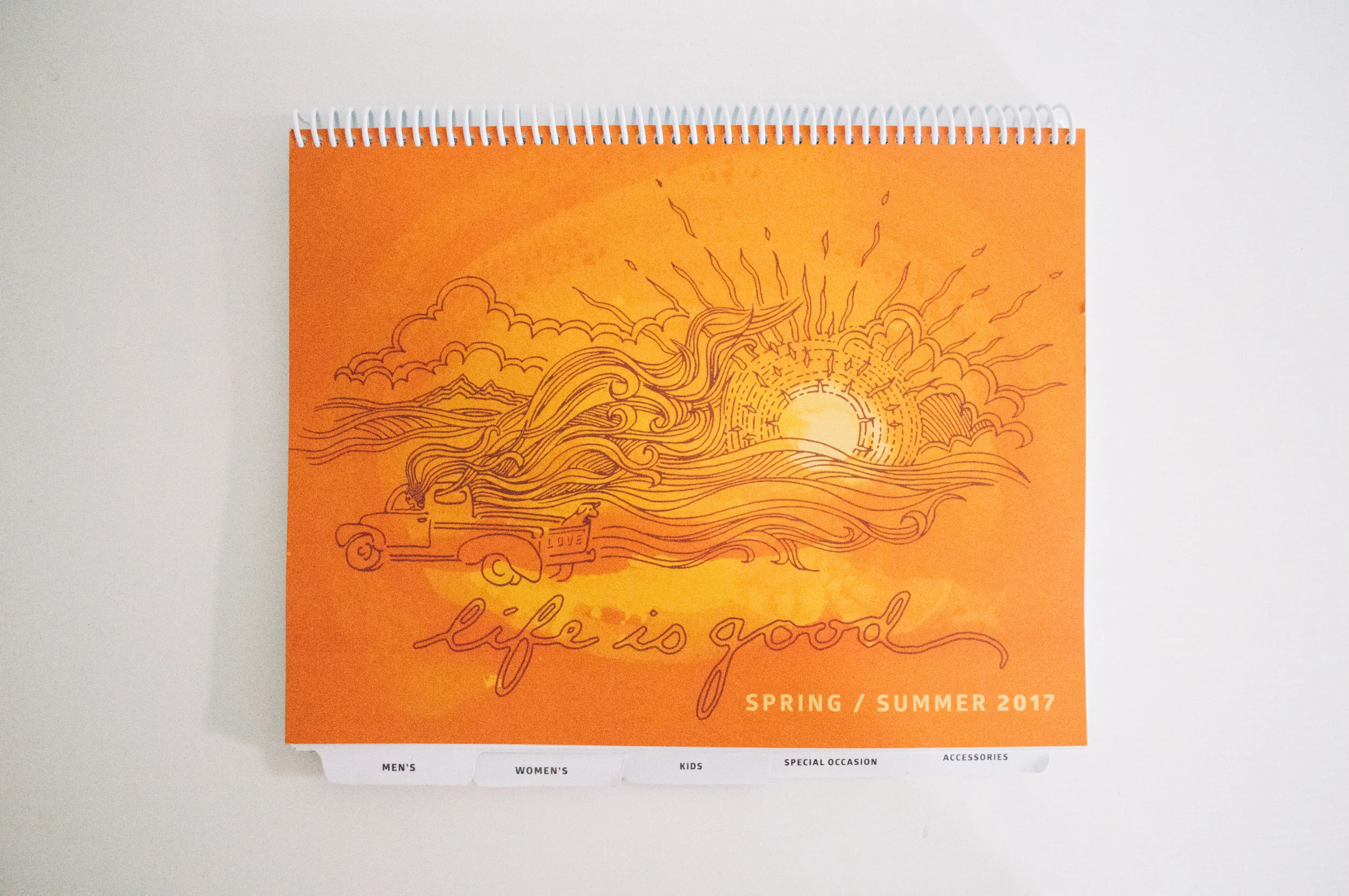 SS 17 Wholesale catalog redesign