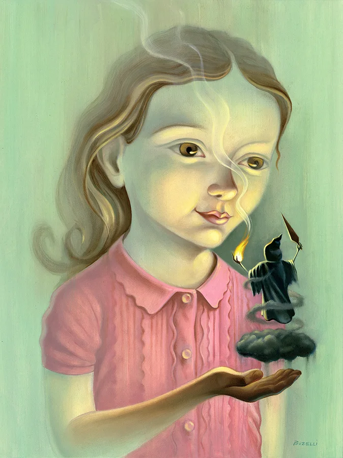 Brimstone and Marmalade/14"x19"/oil on panel