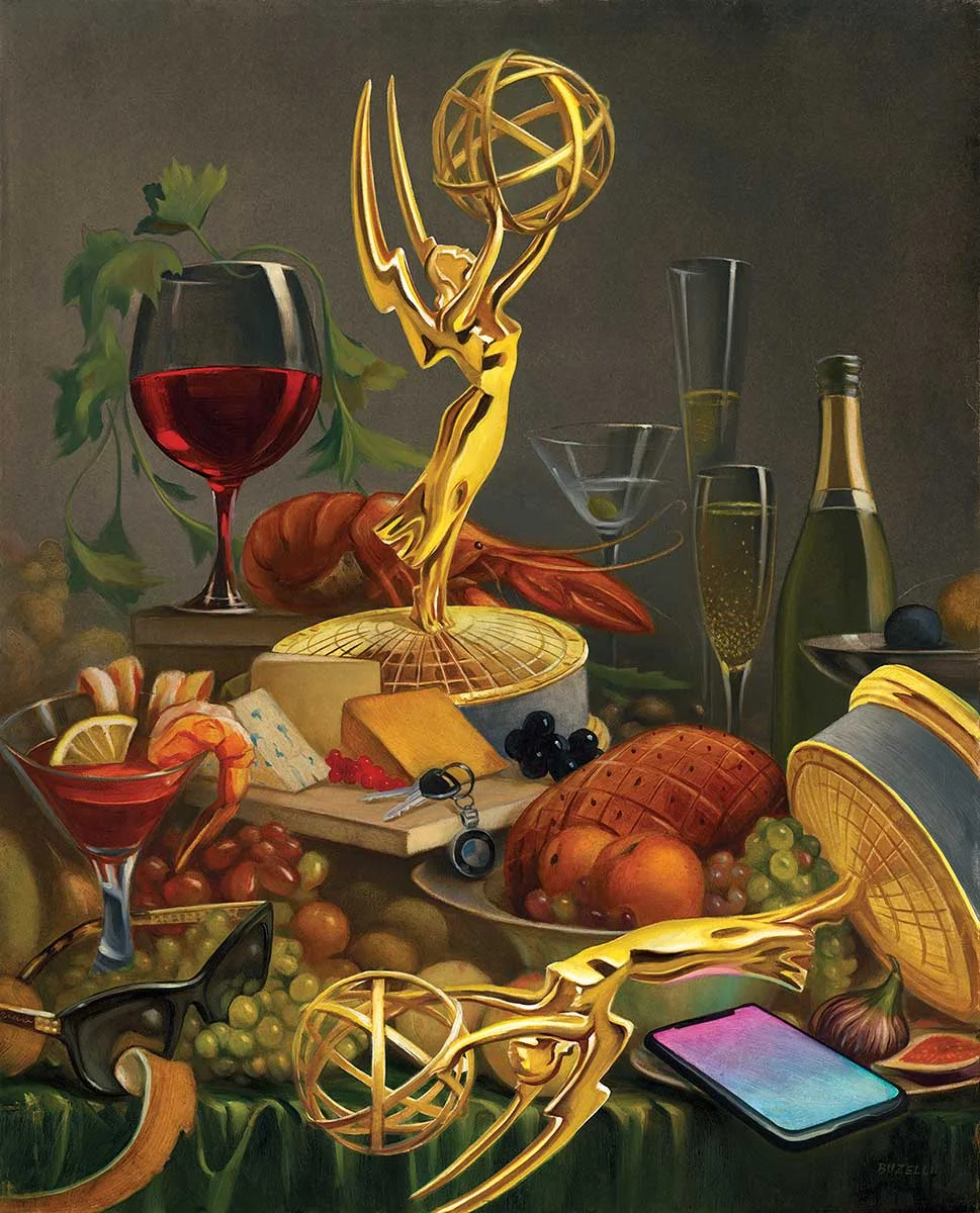 Feast Full of Dollars/16”x20”/oil on board