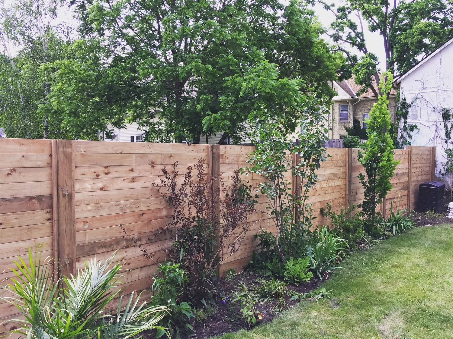 Horizontal Fence panels