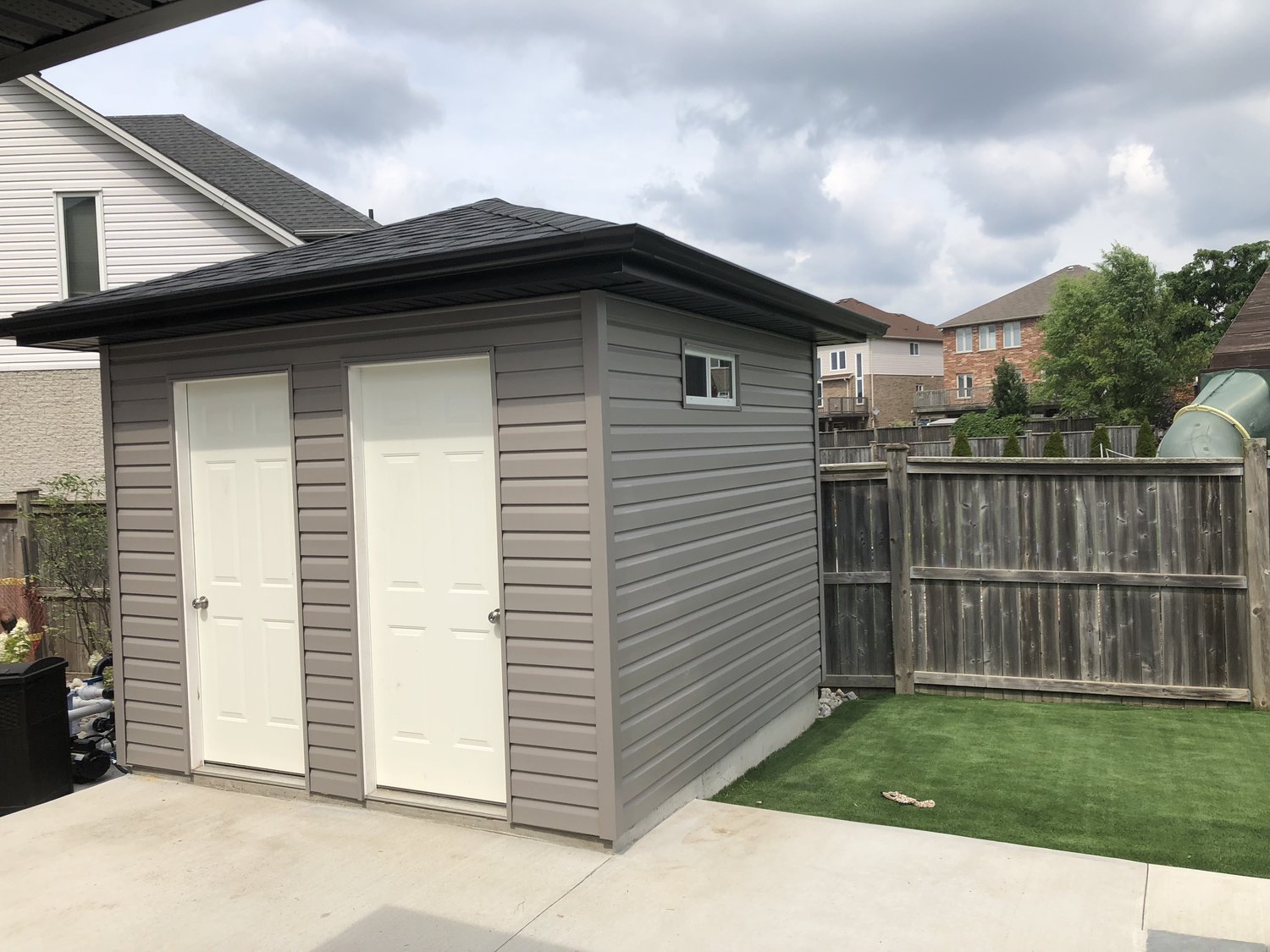 Pool Shed With A Bathroom True North General Contractors
