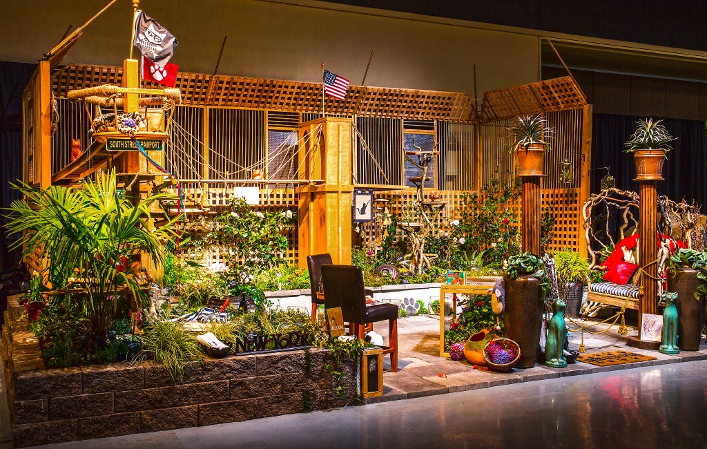 "Official" photo of the exhibit by photographer Michael Woolsey