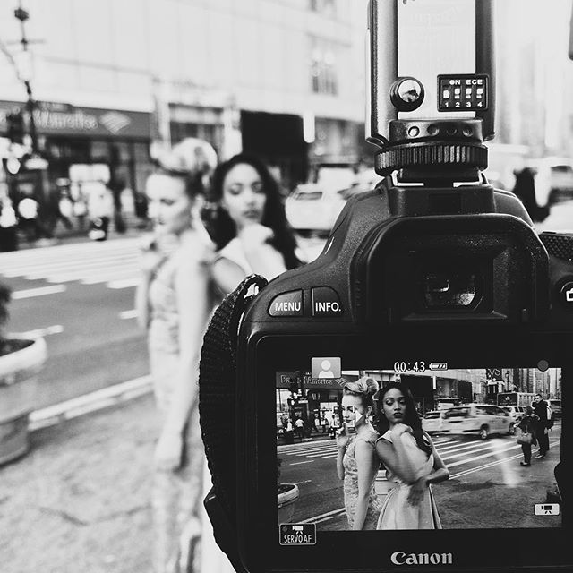 Filming beauties in NYC 👯🏙 #filmphotography #filmproduction #videoproduction #imagemedialab #fashionfilm #backstage #filmmaking #filmmakingnyc