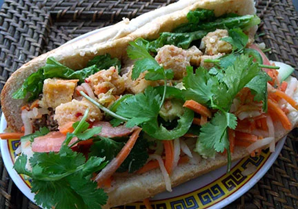 Lemongrass Tofu Banh Mi