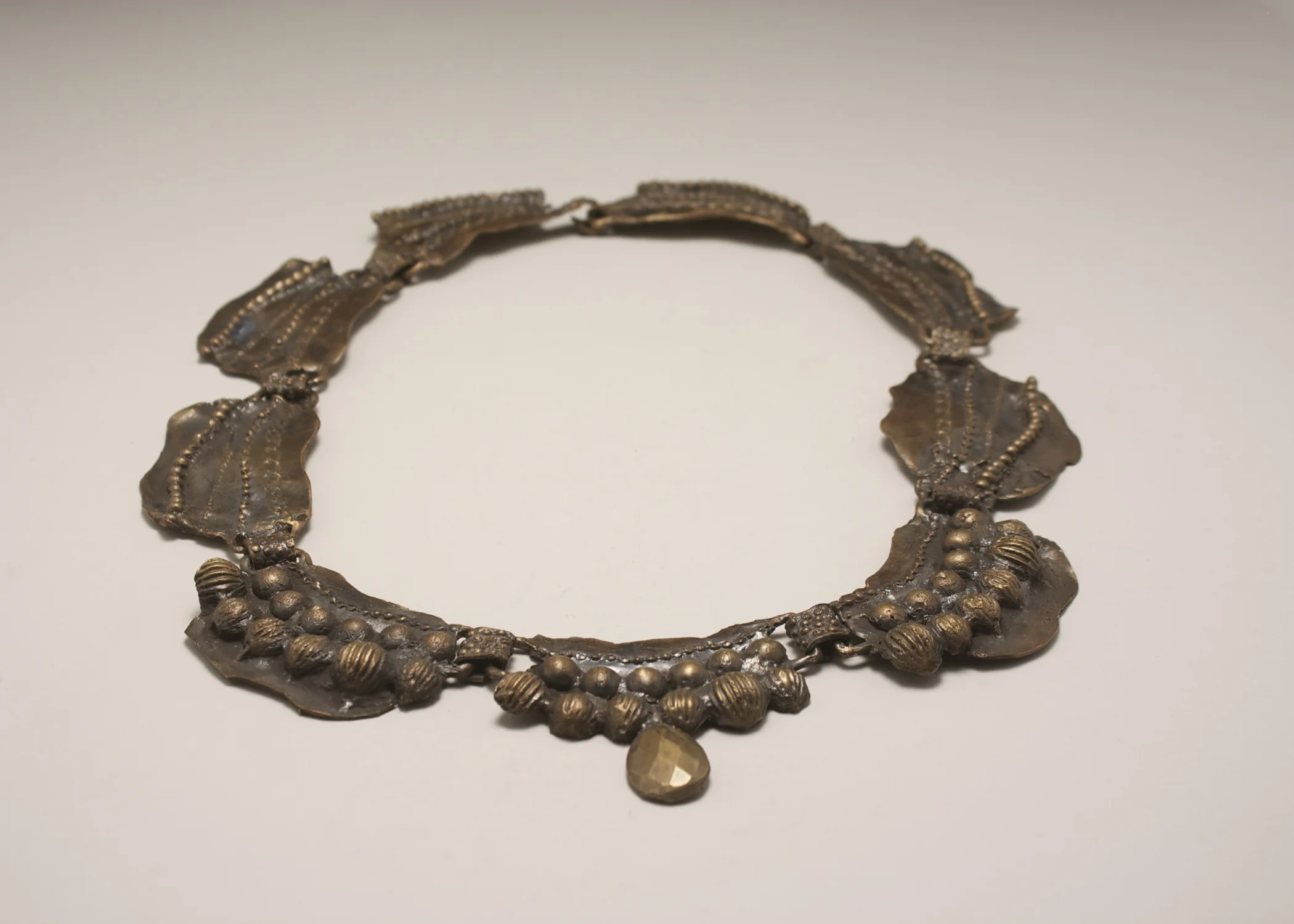 Bronze Beaded Neckpiece. 2010. Bronze