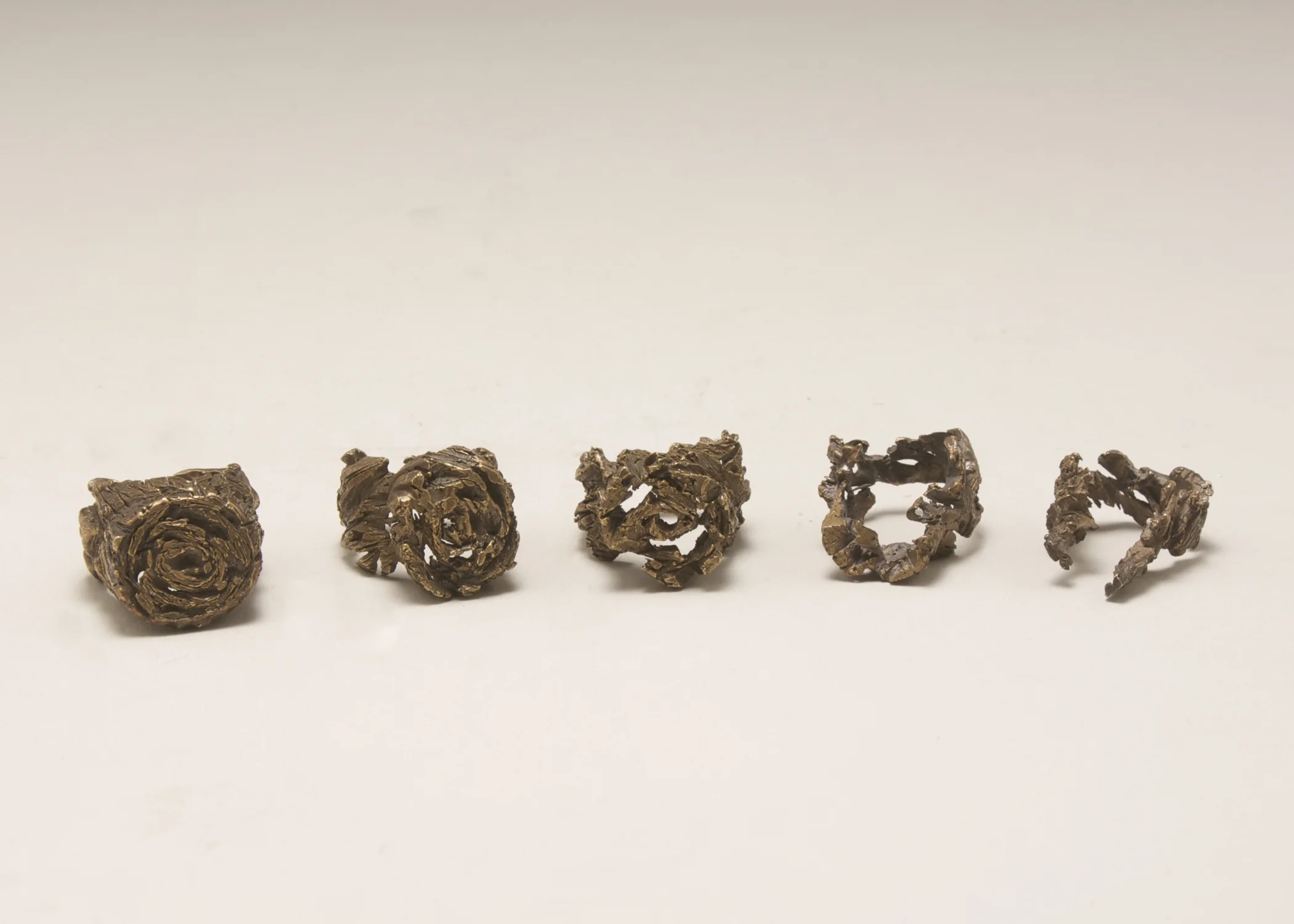 Decay Ring Series. 2010. Bronze