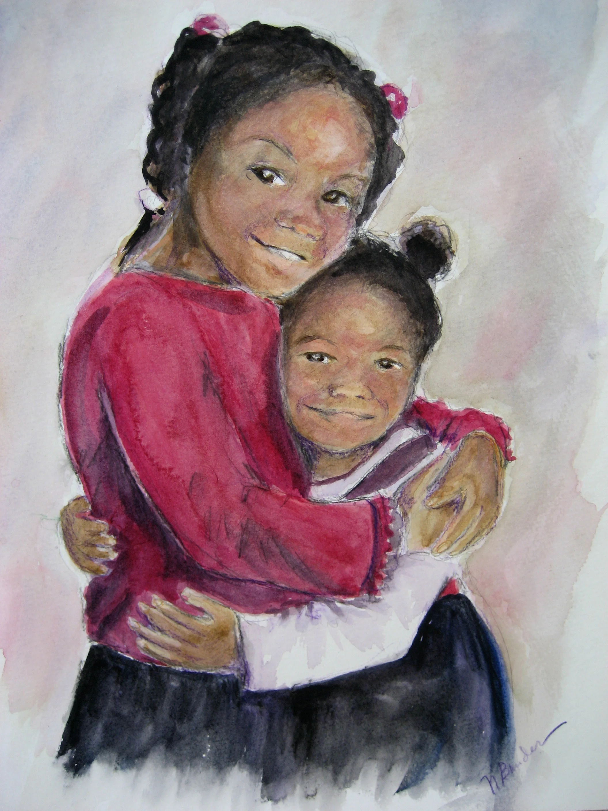 Carol Washington girls 2007.jpg