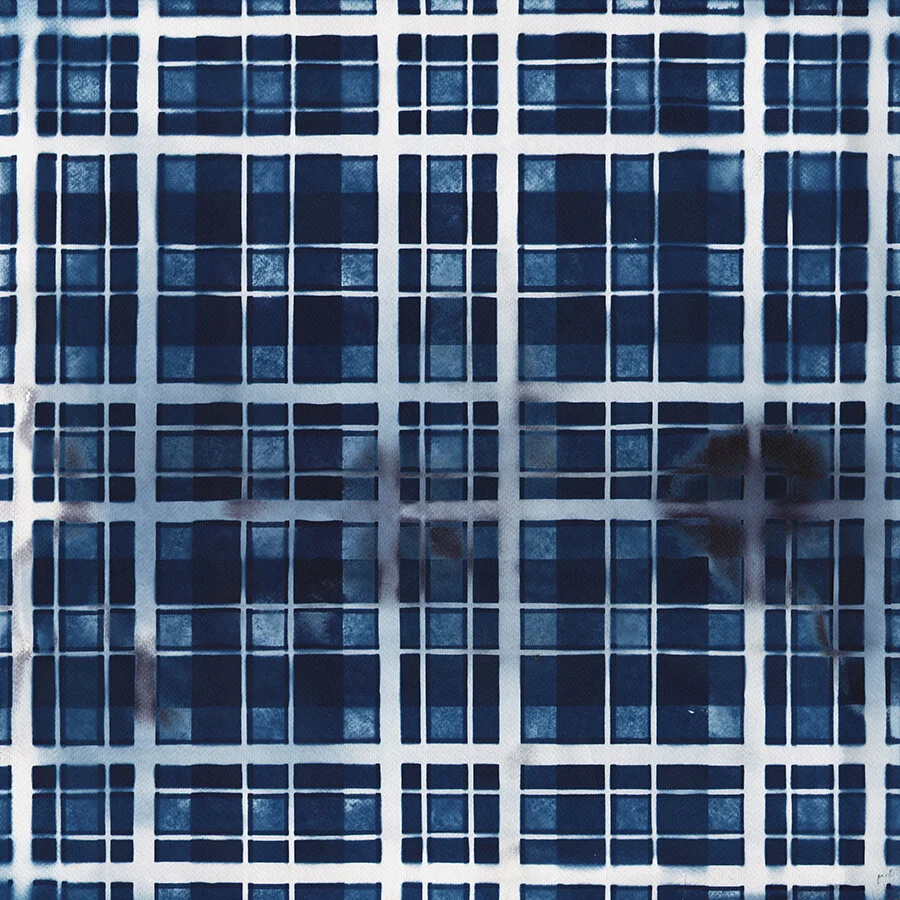 untitled (screen 089). 2018. cyanotype. 19 3/4 x 19 3/4 inches