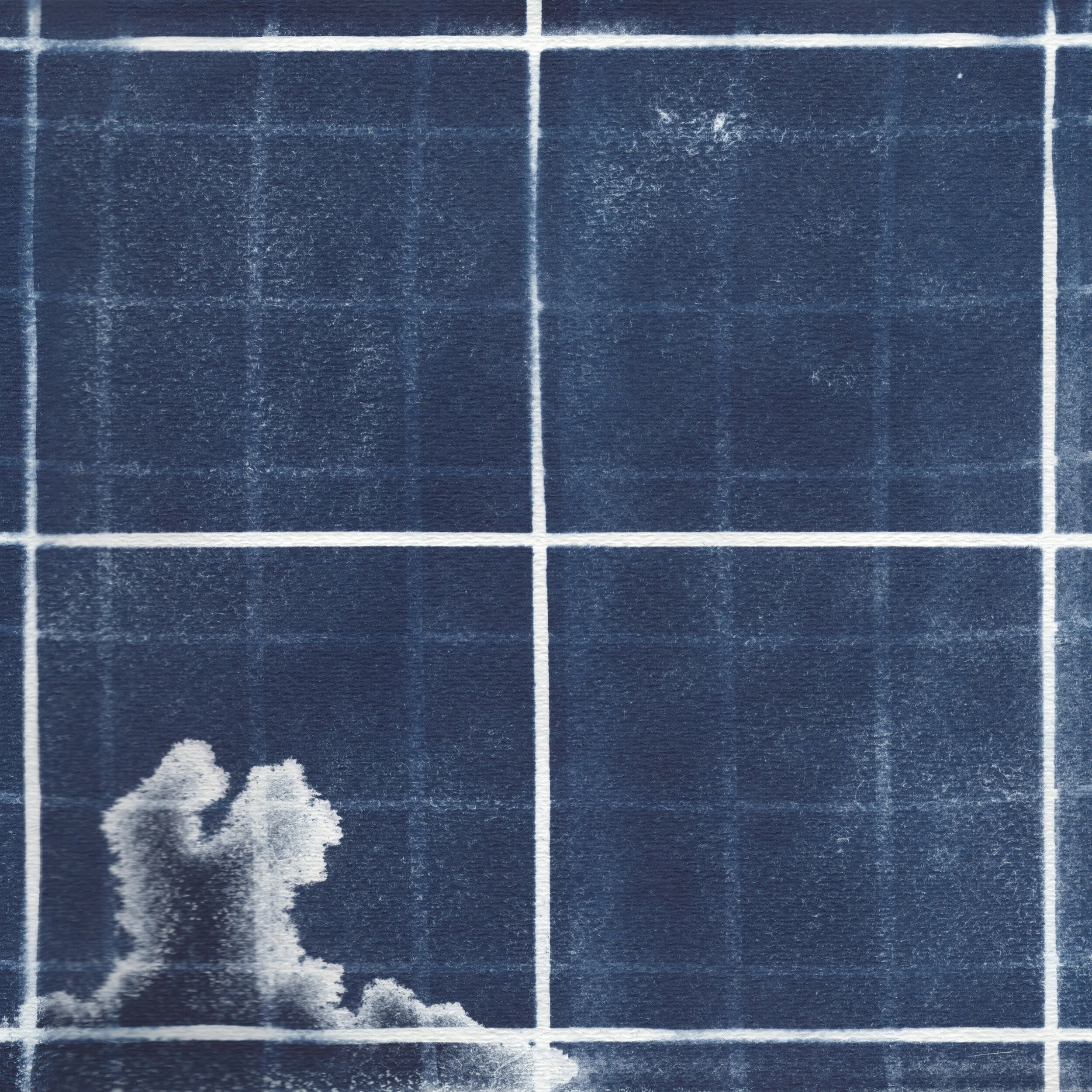 untitled (screen 019). 2018. cyanotype. 9 x 9 inches
