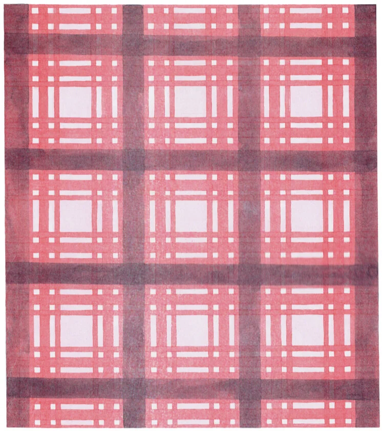 untitled. (grid 12). 2017. risograph. 14 x 11 inches