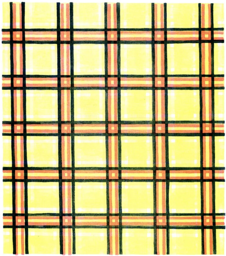 untitled. (grid 11). 2017. risograph. 14 x 11 inches