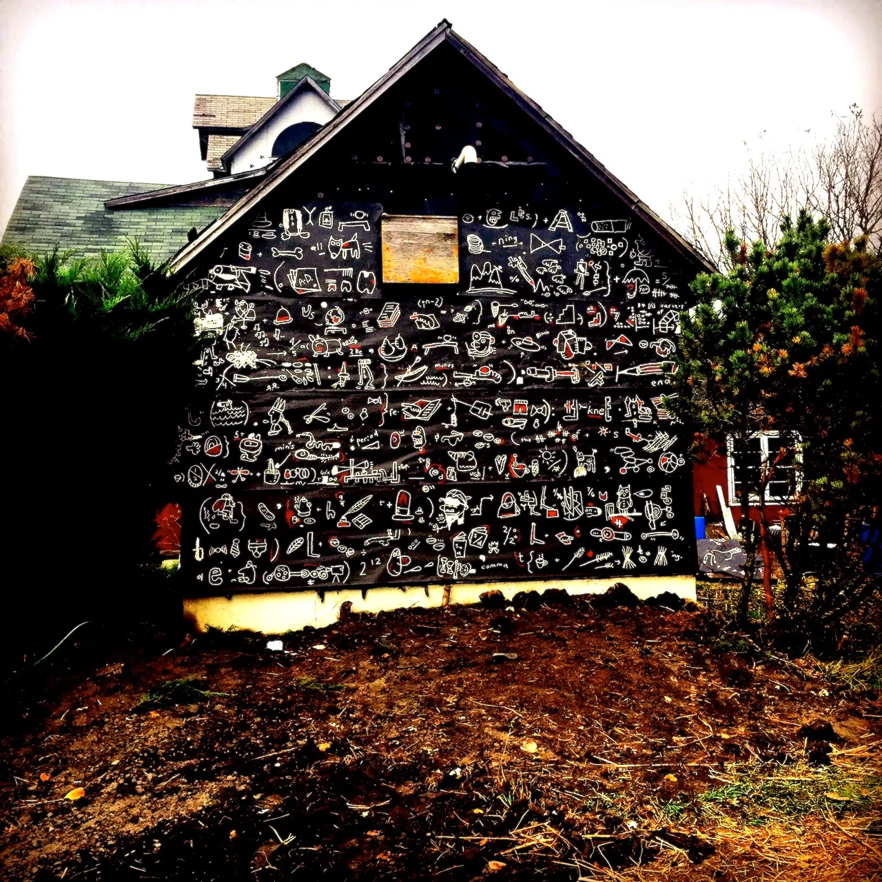 nebraska shack./based on rilke poem/letters to a young poet #8